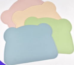 Food Grade Silicone Placemat | Non-Slip Heat Resistant Mat | Waterproof Oil-Proof Table Mat for Kids & Babies