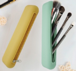 Silicone Pencil Case,Multi-Purpose Travel & Home Storage Bag,Waterproof Toiletry Organizer Pouch