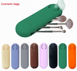 Multifunctional Portable Storage Box Large Capacity Travel Eyebrow Pencil Bag Cosmetic Organizer Bag