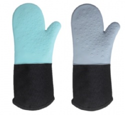 Thick Silicone Gloves | Heat Resistant, Waterproof & Anti-Scald for Microwave & Oven