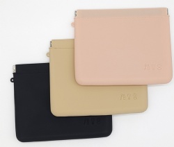 Spring-Frame Open Handbag for Women, Large Capacity Cosmetic Bag, Toiletry Pouch, Solid Color Makeup Brush Storage Bag