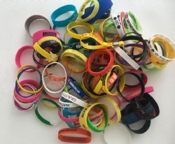 Custom Silicone Sports Wristbands | Manufacturer Personalized Promotional Gifts & Giveaways, Rainbow Wristbands