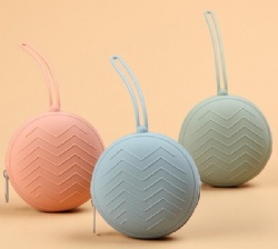 Baby Pacifier Zipper Bag, Large Portable Kids Silicone Coin Purse, Soother Storage Pouch