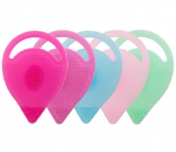 Silicone Facial Cleansing Brush, Makeup Cleaning Egg, Face Wash Tool, Kids Shampoo Brush, Nose Exfoliating Brush
