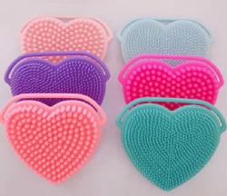 Silicone Facial Cleansing Brush, Makeup Cleaning Egg, Face Wash Tool, Kids Shampoo Brush, Nose Exfoliating Brush