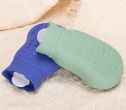 Practical Silicone Hand Warmer, Reusable Hot Water Bag, Custom Logo Available, Business & Anniversary Souvenir Gift