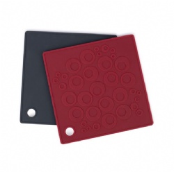 Nordic Style Silicone Insulated Placemat, Custom Mold & Magnetic Trivet, Silicone Cup Mat, Heat Resistant Pot Holder