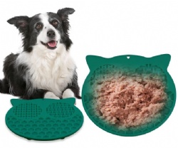Silicone Pet Bowl & Licking Mat, Slow Feeder Bowl for Dogs & Cats, Anti-Choke Feeding Pad Pet Supplies