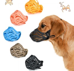 Soft & Comfortable Dog Muzzle, Anti-Bite Anti-Lick Anti-Bark Anti-Scoffing Pet Mask, Multi-Size for Dogs