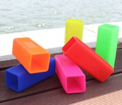 Soft Silicone Pet Grooming Brush, Pet Hair Remover & Massager, Dog Cat Cleaning Tool, Custom Logo Available