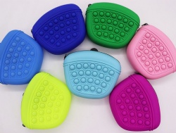 Silicone Dog Treat Bag, Pet Training Pouch, Waist Pack for Dog Walking, Portable Snack Storage Bag