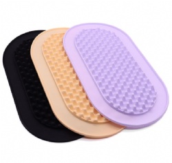 Silicone Pet Slow Feeding Mat, Dog Licking Mat, Anti-Choke & Anti-Tip Slow Food Bowl for Dogs