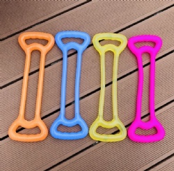Double Ring Chest Expander, Yoga Resistance Band, Home Fitness Equipment for Women, Shoulder Opening & Back Slimming Pull Rope