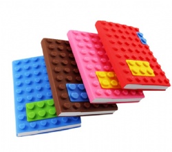 Silicone A5 Notebook Cover, Custom Logo & Pattern, Business Diary Protector Case